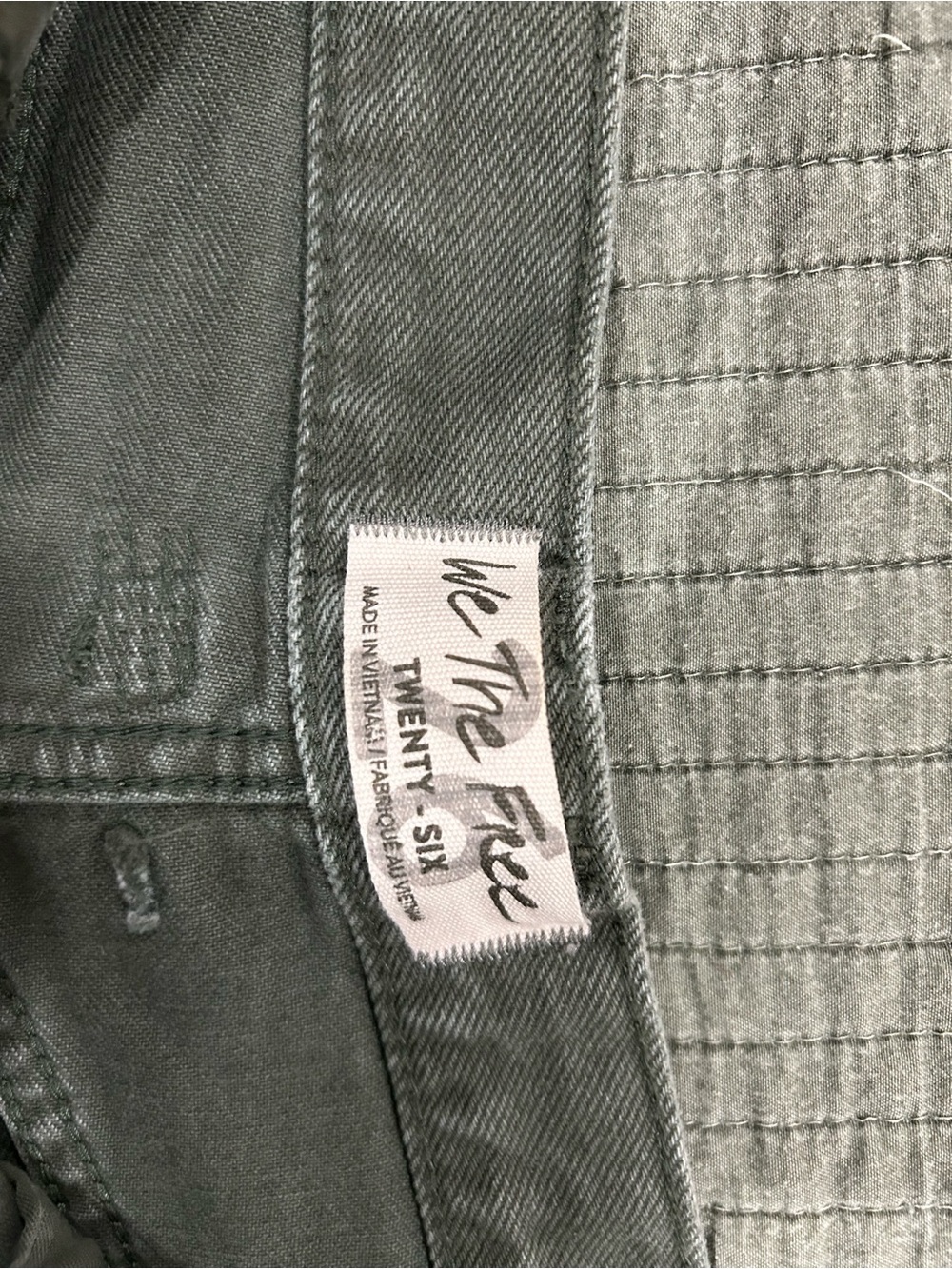 We The Free Men's Gray Slim Jeans